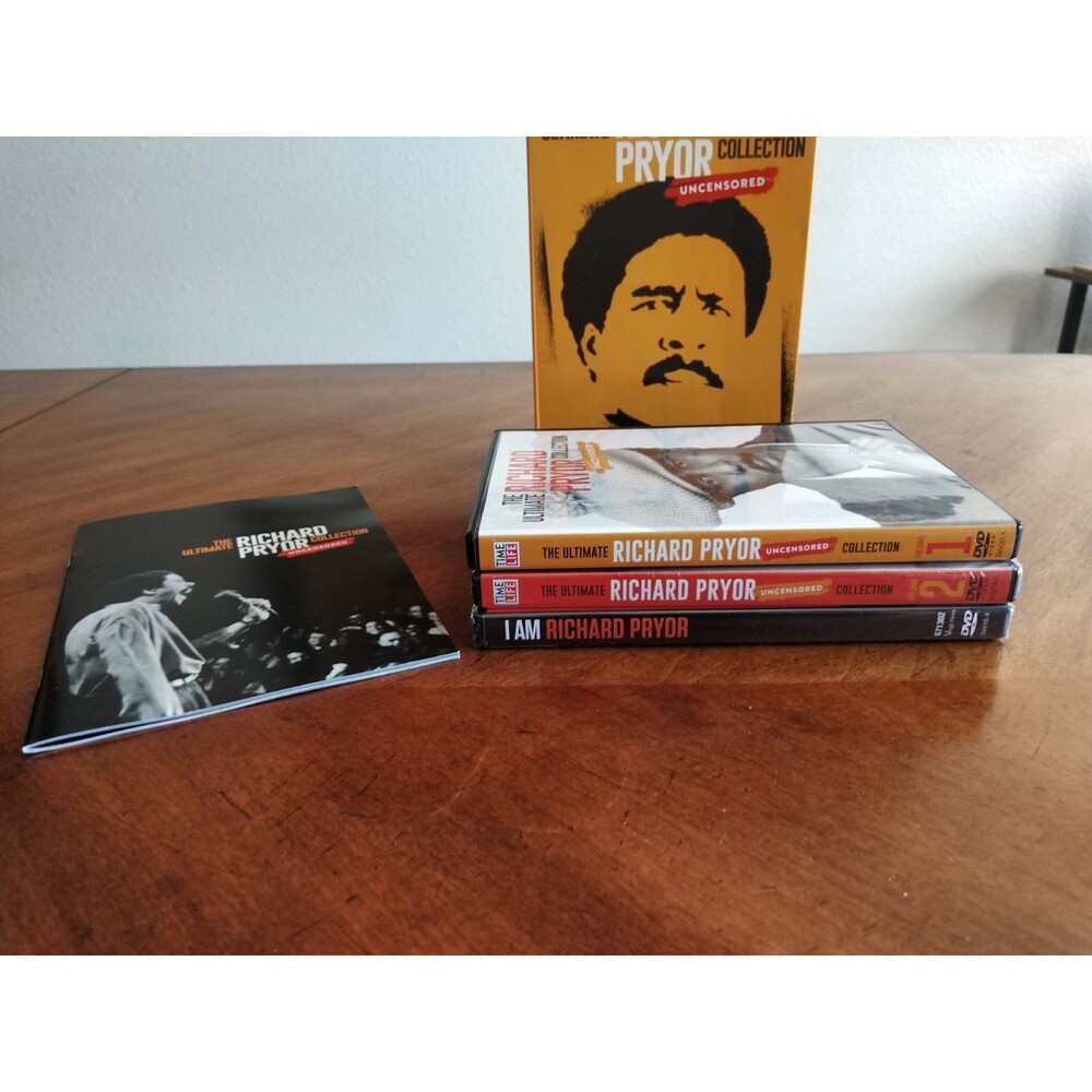 The Ultimate Richard Pryor Collection: 13 Uncensored DVD Time Life - 2 Sealed - Picture 14 of 16